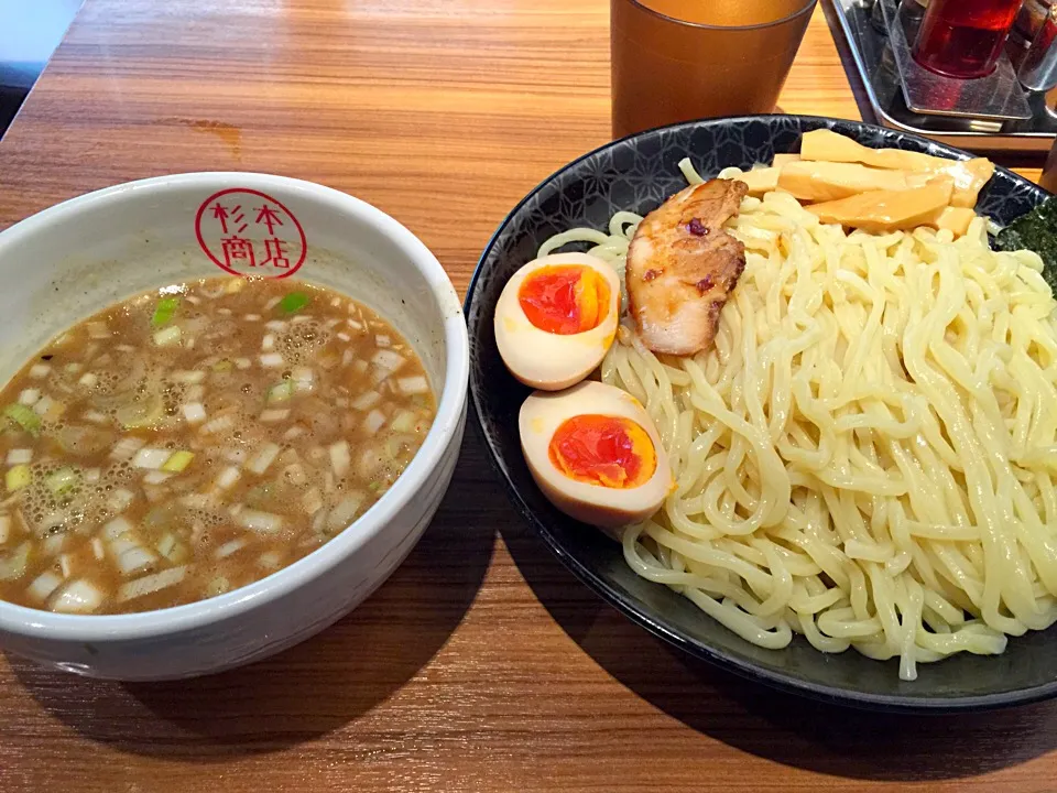 杉本商店の濃厚魚介つけ麺|酩酊親父さん