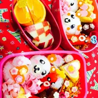 Snapdishの料理写真:子供と自分のお弁当☆|さっちんさん