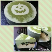 ダブルチーズケーキ♪ハロウィンvers.