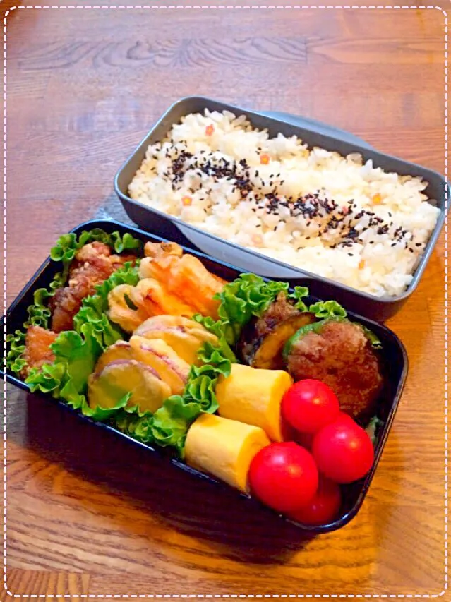 Snapdishの料理写真:第二回判定全国模試📝応援弁当
がんばれお兄ちゃん＼(^o^)／|たかこママさん