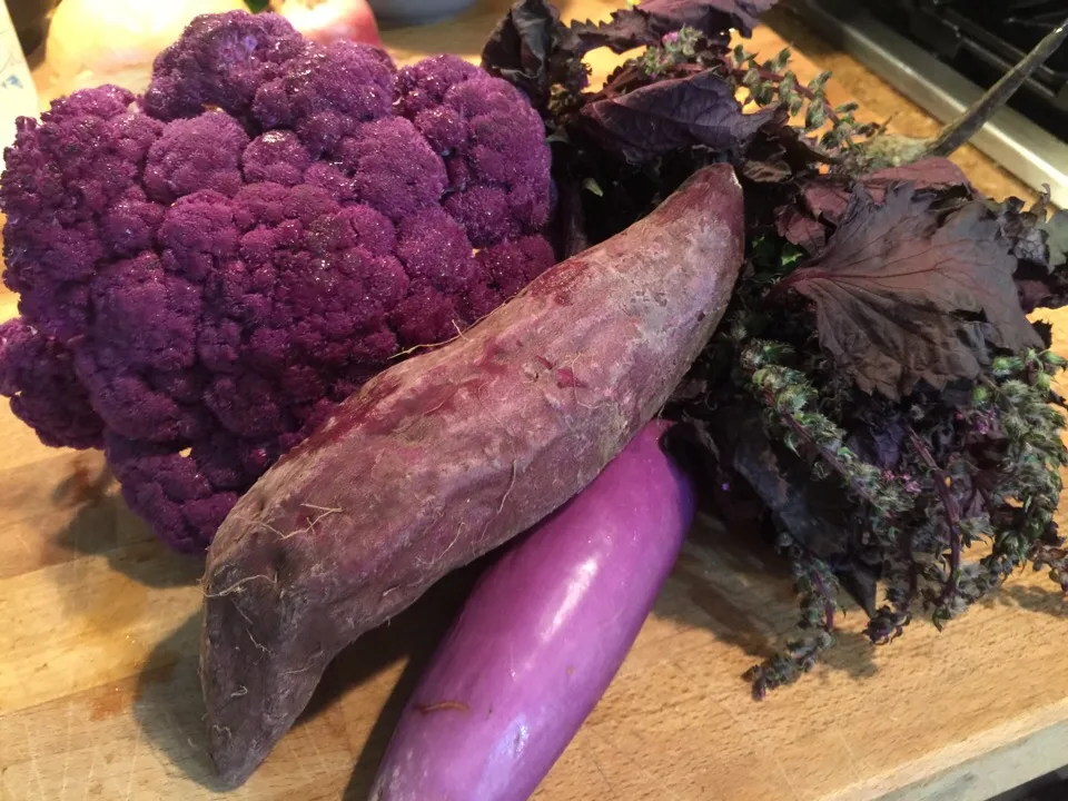 Snapdishの料理写真:Farm Market Fresh get your purple on|Kkartsさん