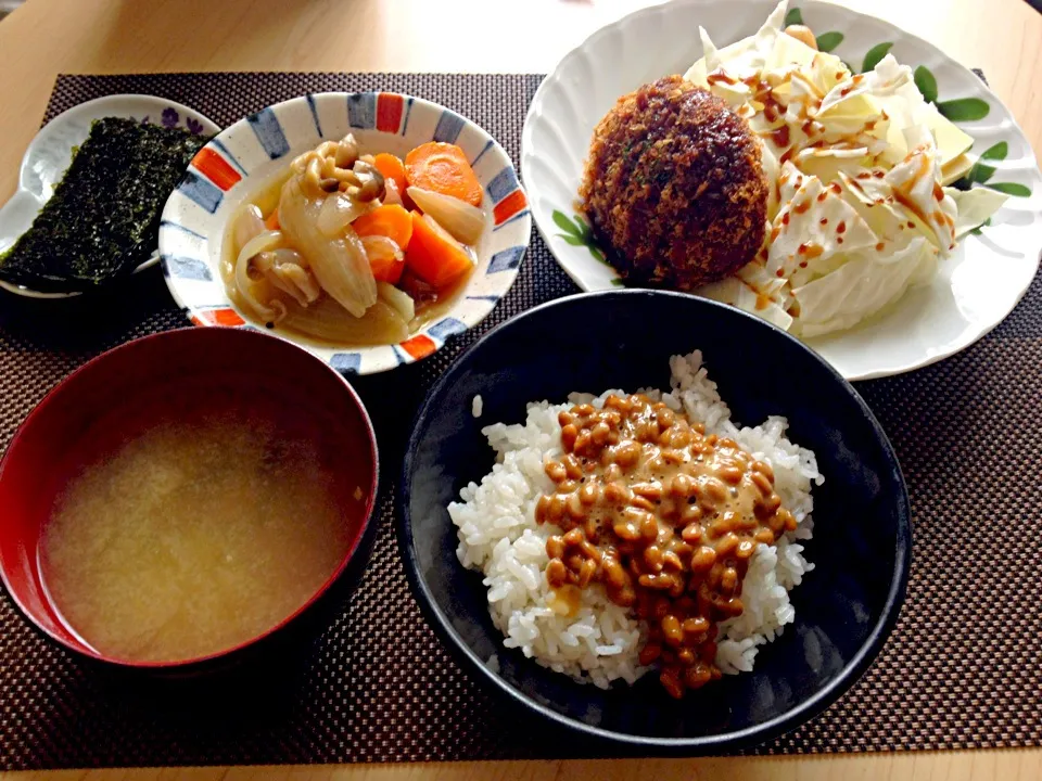 9月6日朝食兼昼食|ばぁさんさん