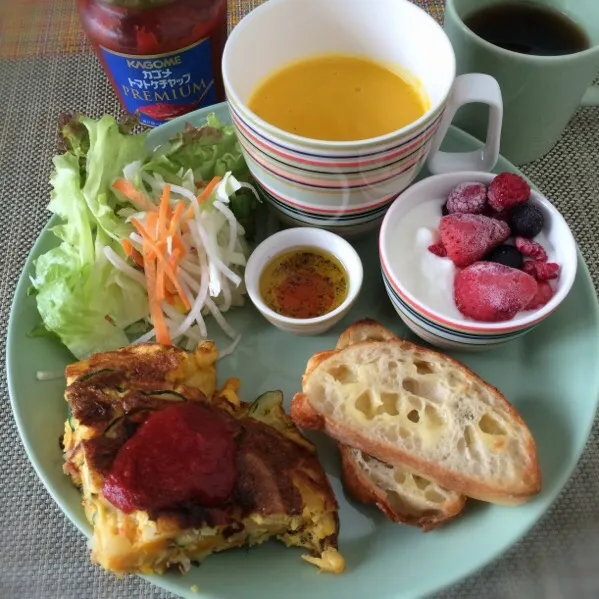 今日の朝ごはん|ぺんぎんさん