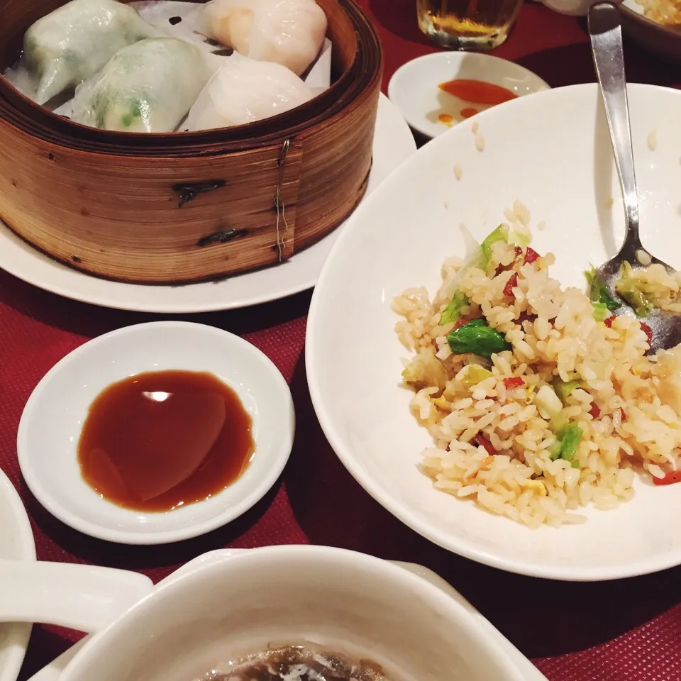 食べ散らかしてから写真撮影したランチ|麻紀子さん