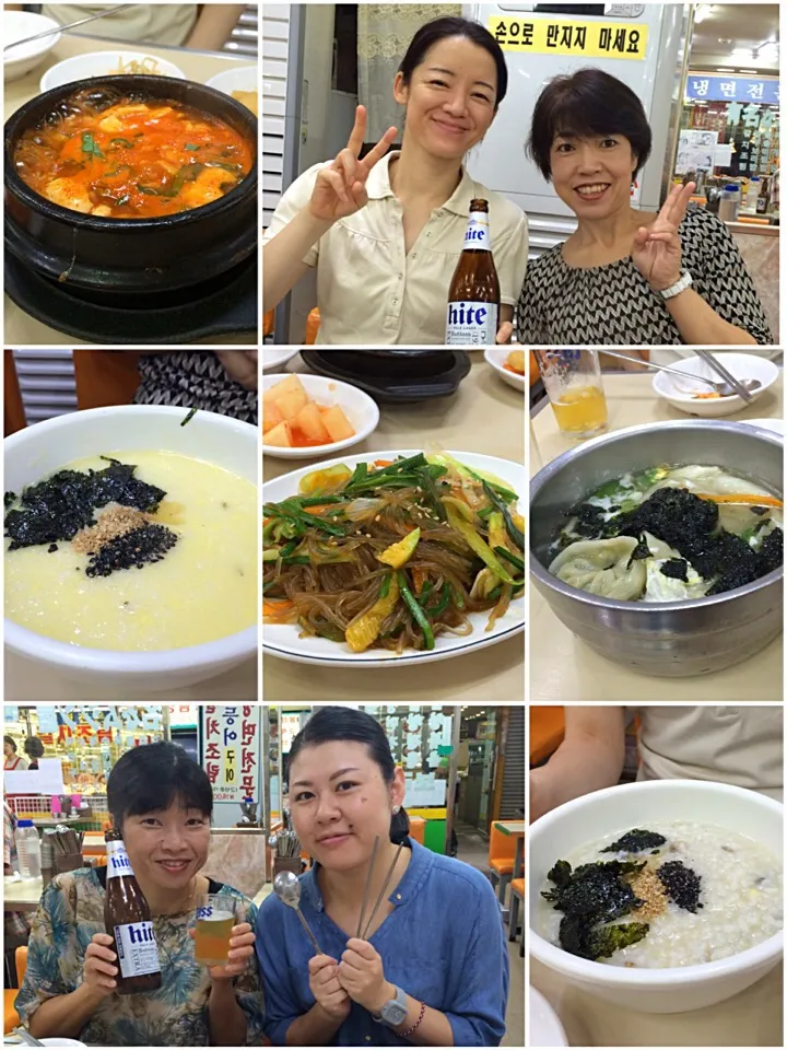 Snapdishの料理写真:2015.9.6 ソウル🇰🇷最後の朝飯🍻🍻🍻|ゆみずさん