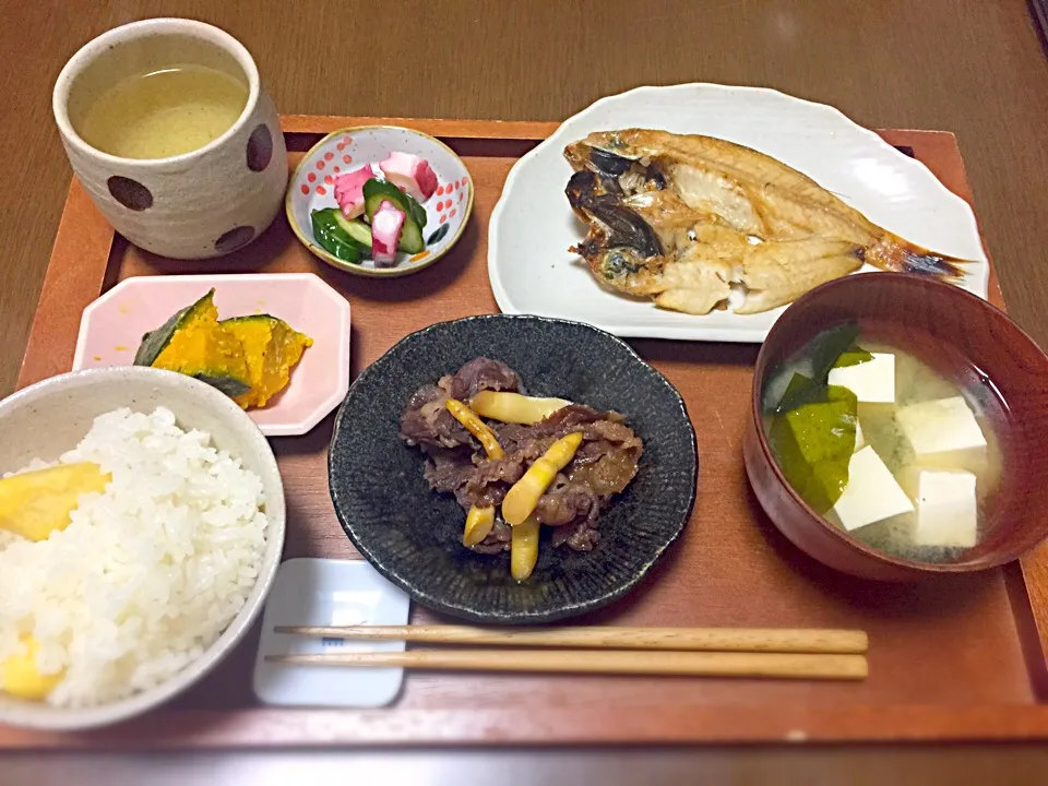 のどぐろの干物定食|はなおさん