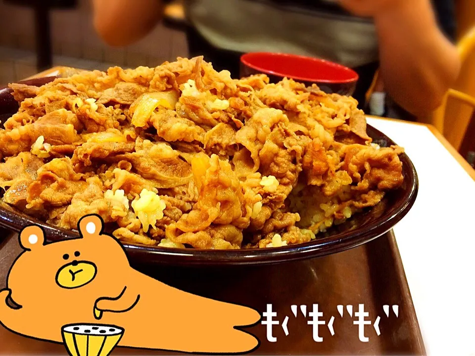 ☆☆牛丼キングサイズ☆☆|かぉりさん