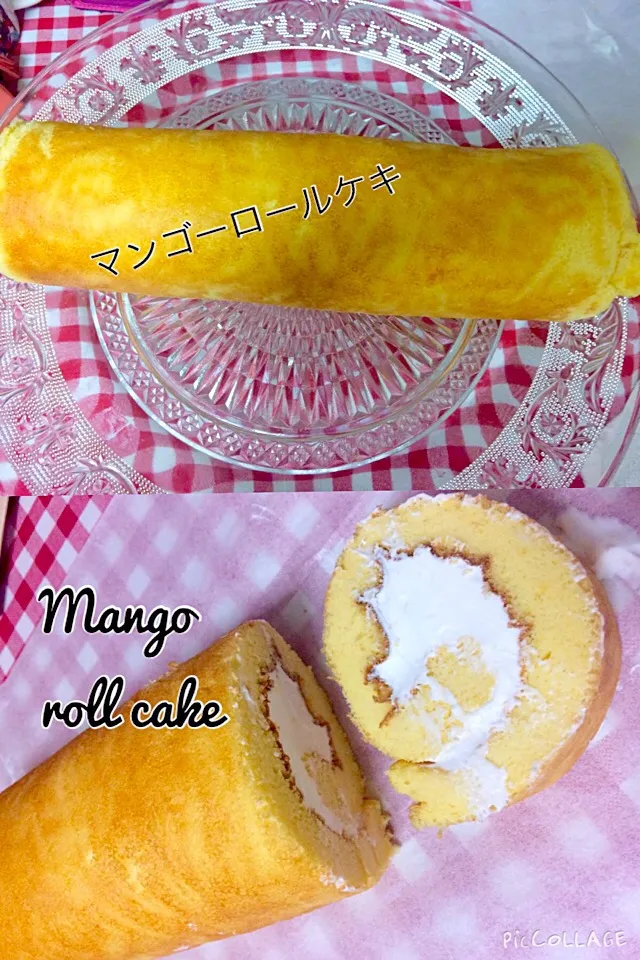 Dessert mango roll cake /マンゴーロールケキ|Babyluv Cabrera Ocampoさん