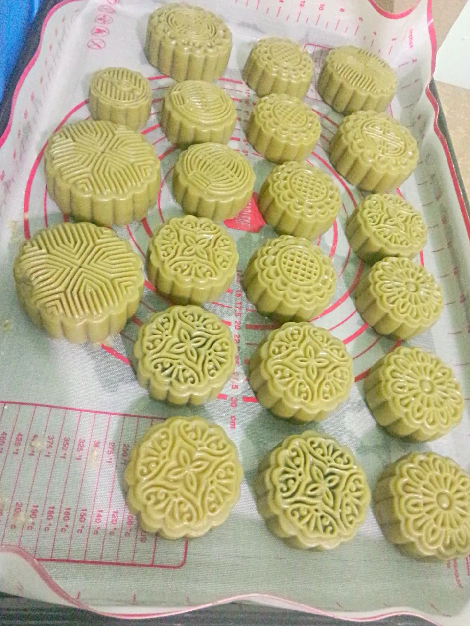 matcha mooncake|Hương Vũさん