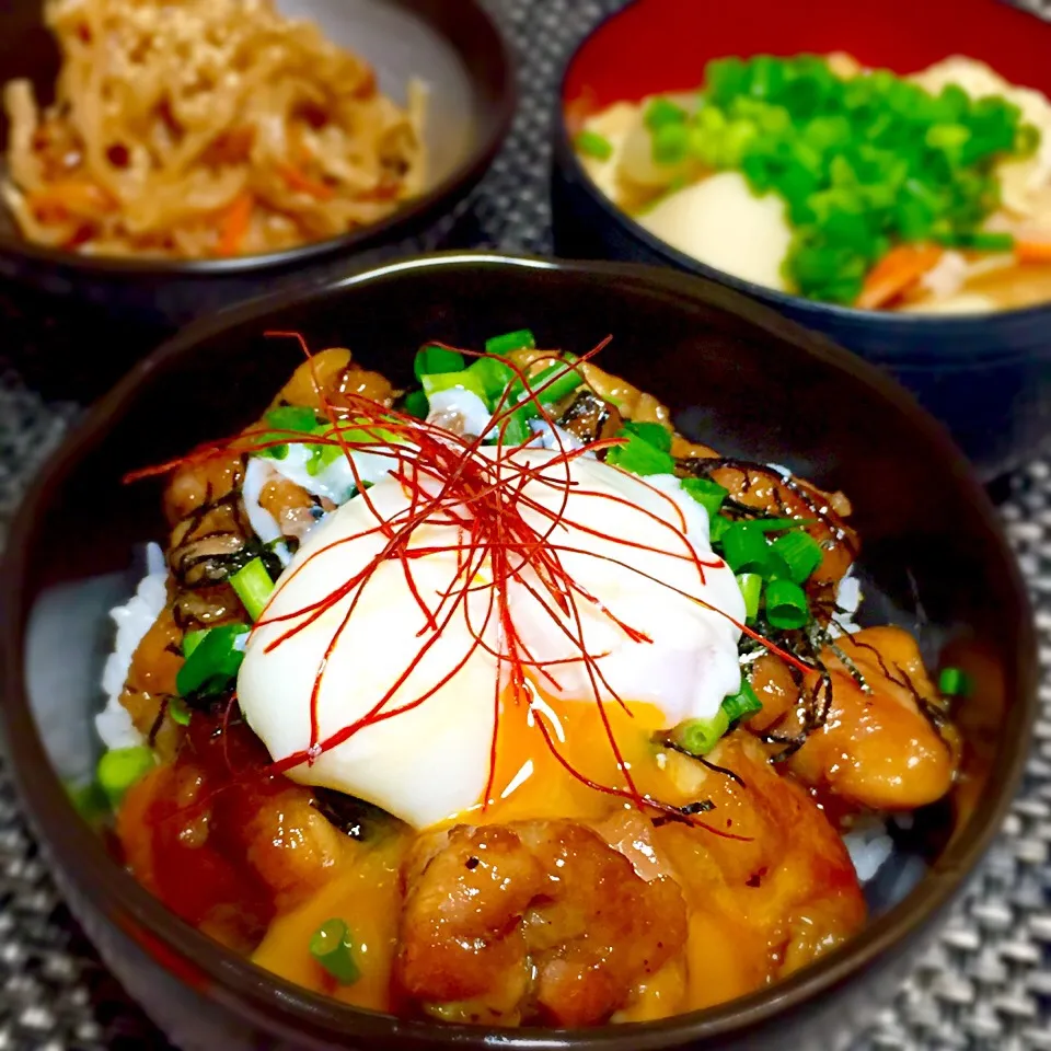 Snapdishの料理写真:照り焼きチキン丼|hiromin★さん