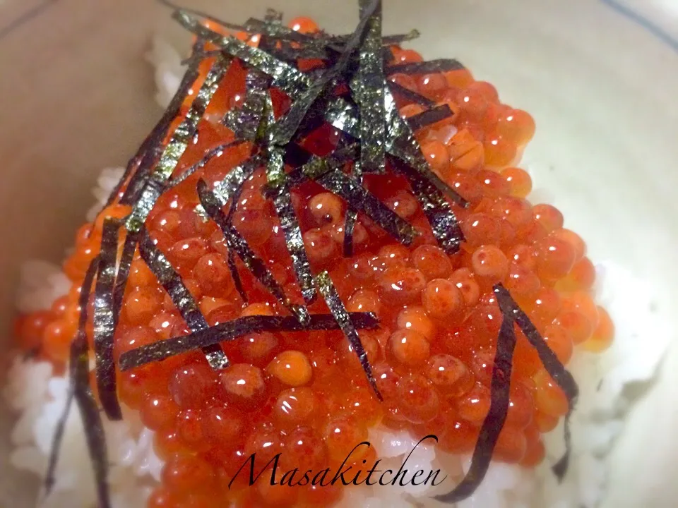 Snapdishの料理写真:Salmon roe bowl|Masakiさん