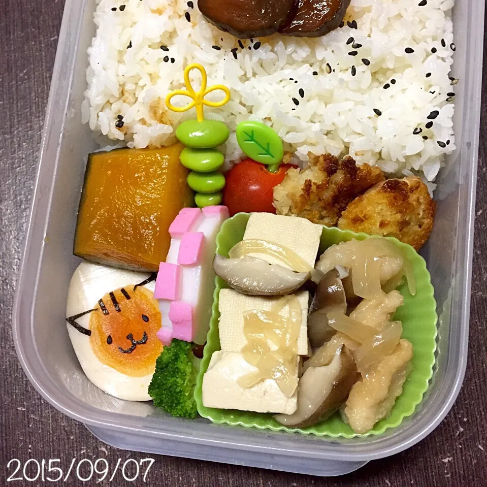 09/07お弁当⚘ᗾᐝ|ふくろう女子さん