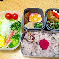 Snapdishの料理写真:旦那さんお弁当❤️|マルコさん