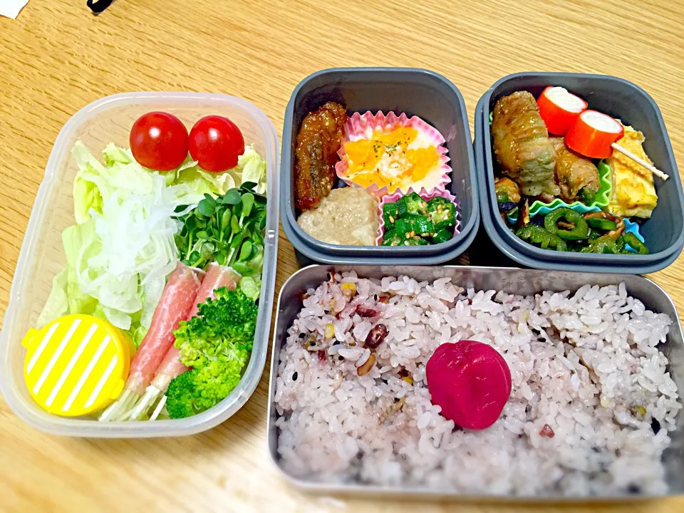 Snapdishの料理写真:旦那さんお弁当❤️|マルコさん