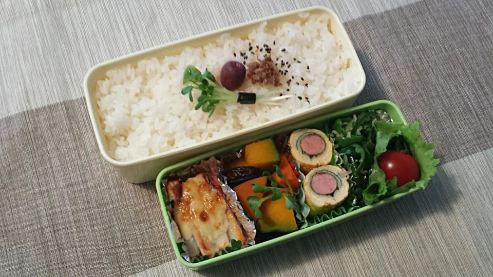 Snapdishの料理写真:9/7  主のお弁当|おちゃわんさん