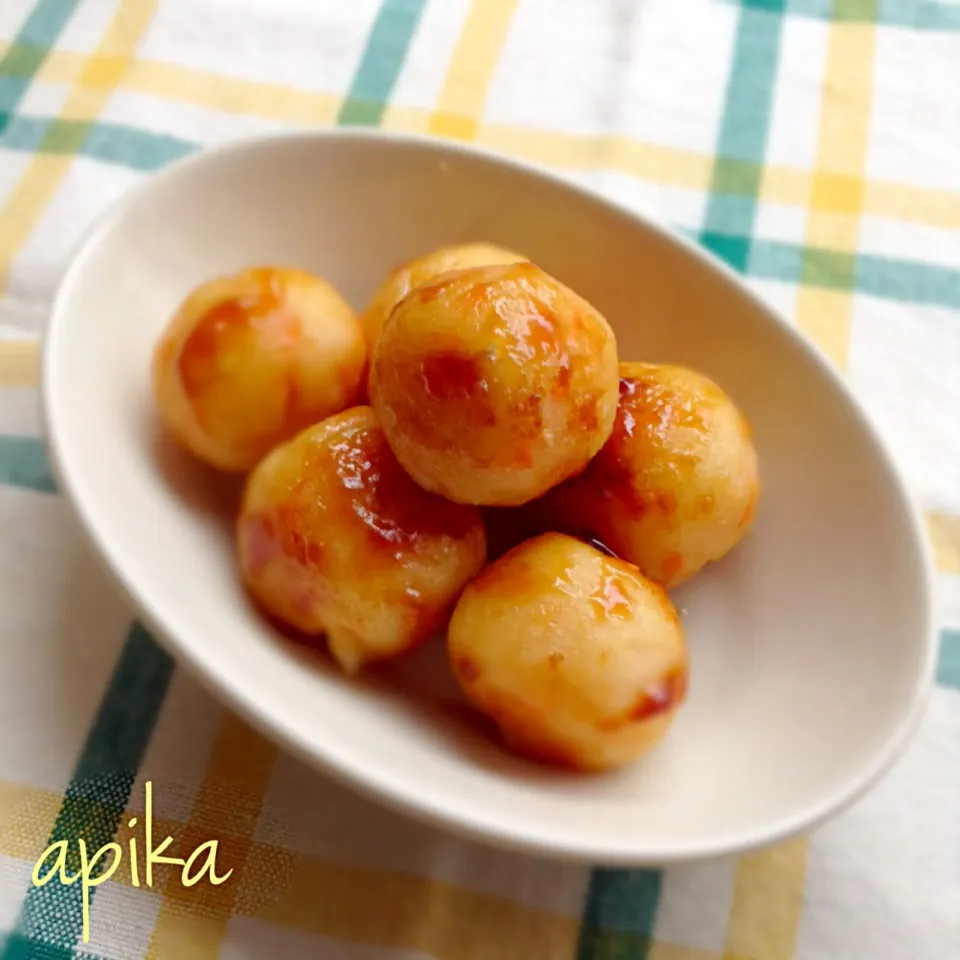 チカさんの料理 【レシピ】おからとひじきのモチモチだんご＊にんじんで作りました😉|あぴかさん