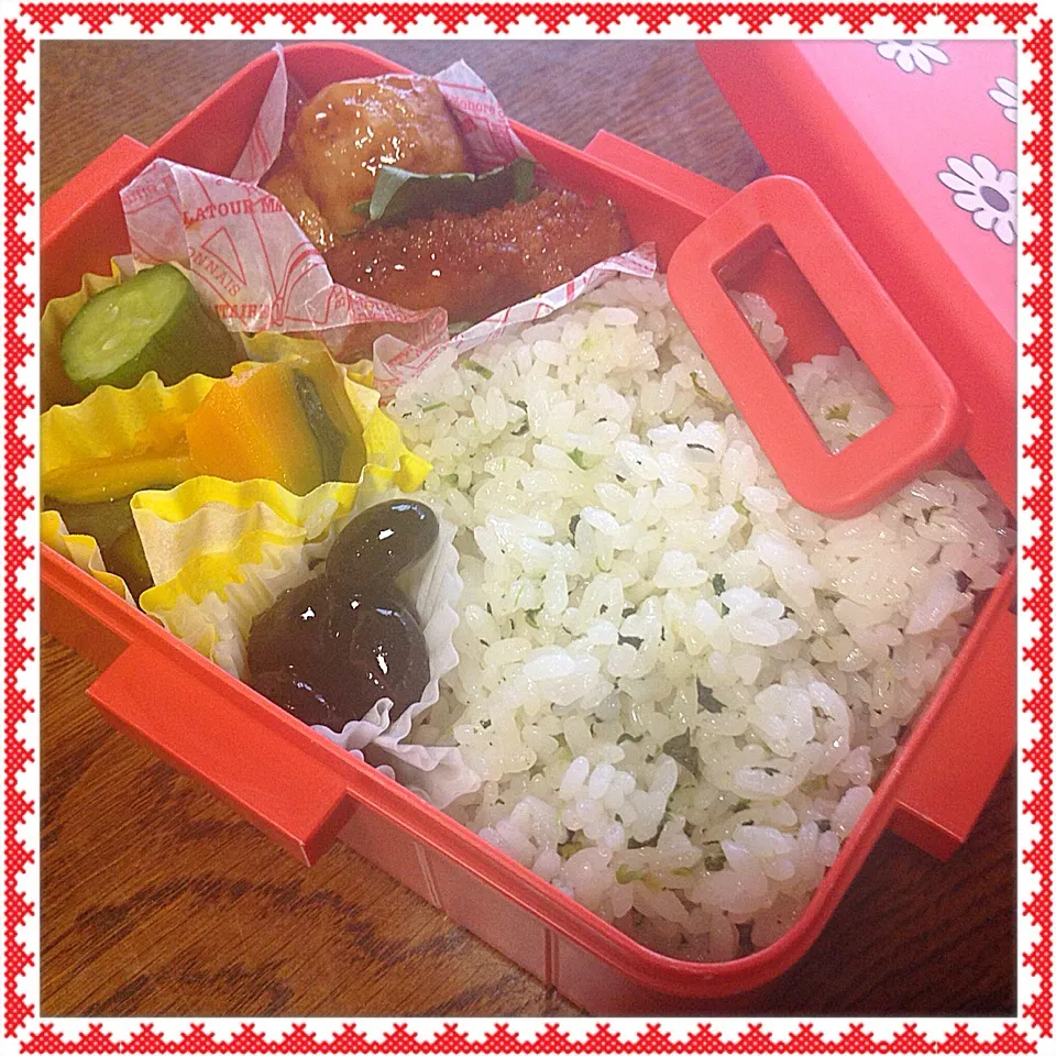 Snapdishの料理写真:'15/9/7 家族弁当❎4|のんさん