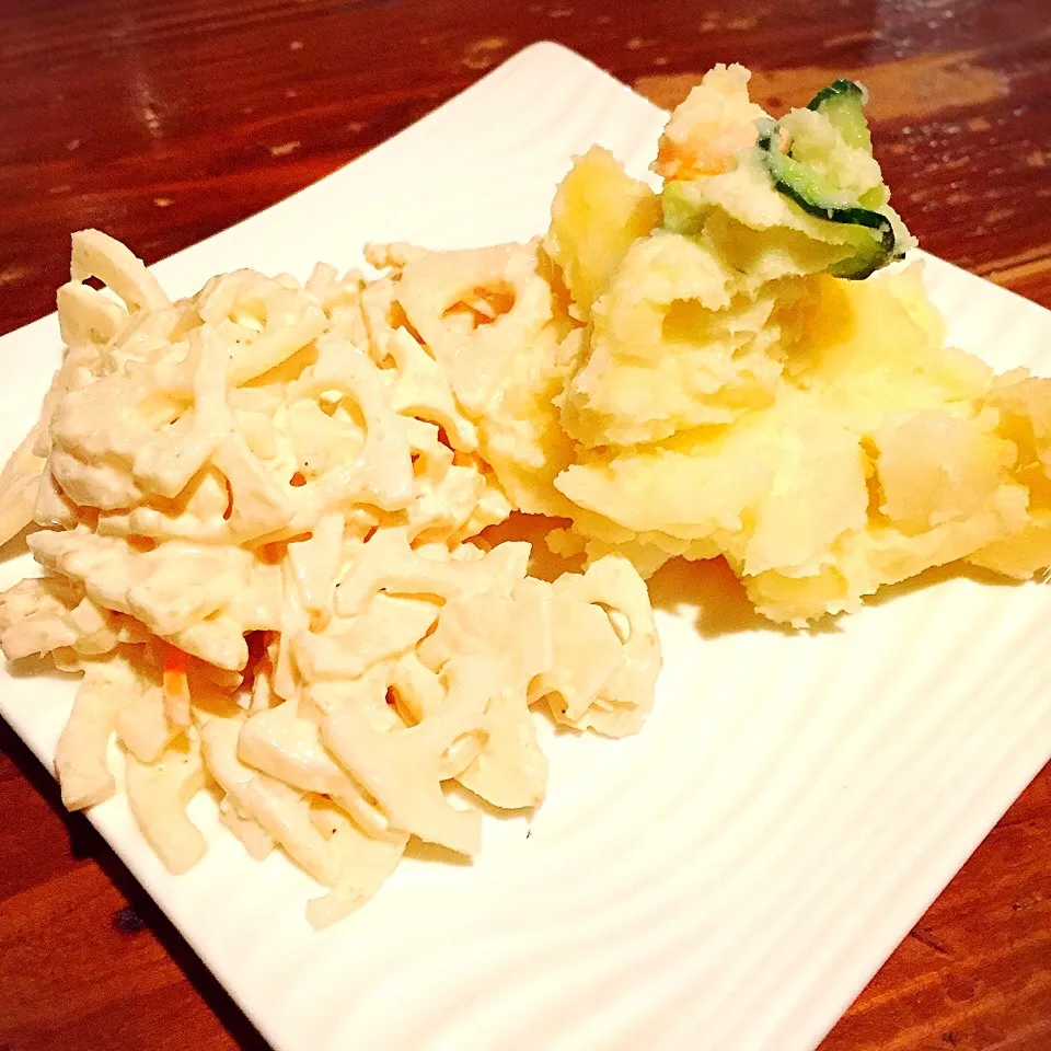 Lotus root and Potato Salad|Laarni Nabongさん