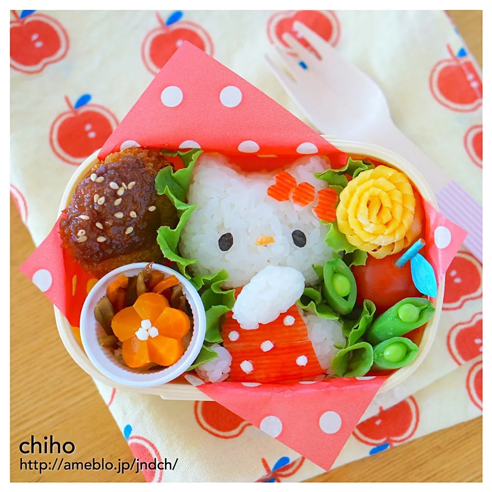 キティちゃん弁当♡|chihoさん