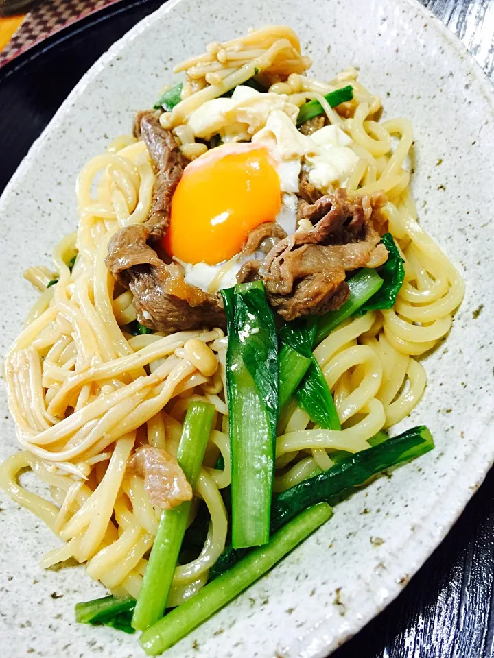 🙏今日はお家ランチ 焼きうどん🙏|keikoさん