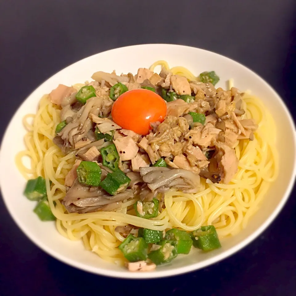 酵素ミルクのツナきのこパスタ☻|Riepyonさん