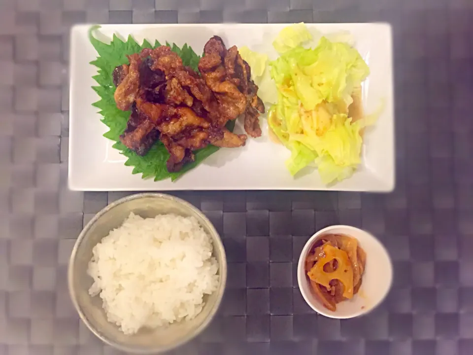 豚肉のから揚げ|たんたんさん