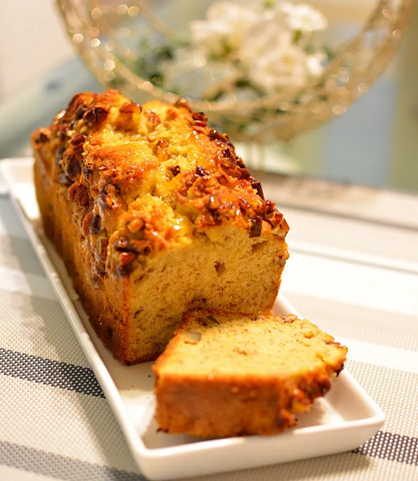 バナナブレッド✨ Banana Streusel Bread 💕🍌|💖 ジジ 💖さん