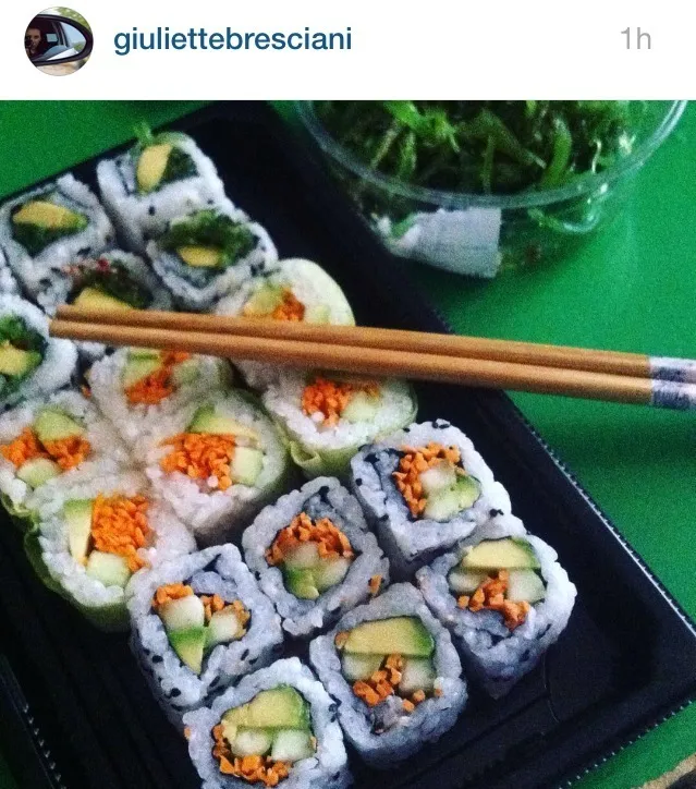 VEGAN SUSHI|GiuliaBさん