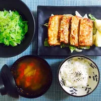 Snapdishの料理写真:带鱼定食|ritasunさん