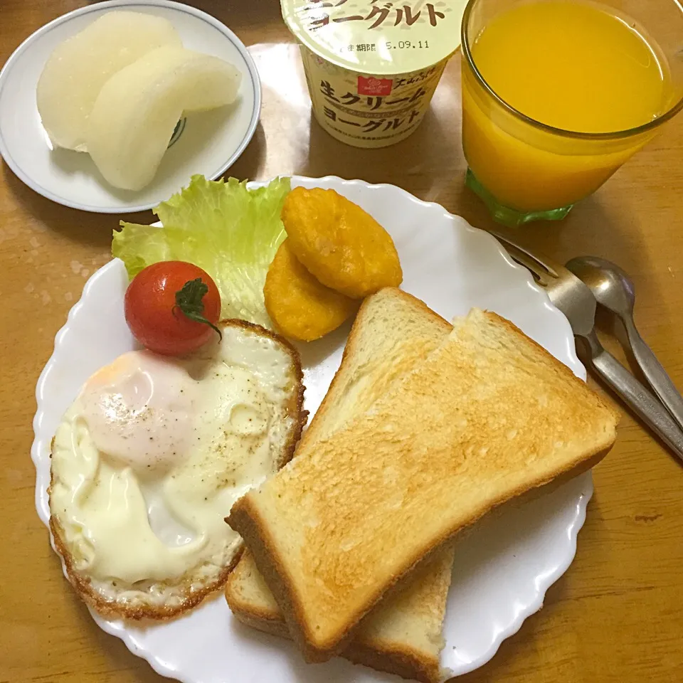 Snapdishの料理写真:朝食 150908|maixx ใหม่さん