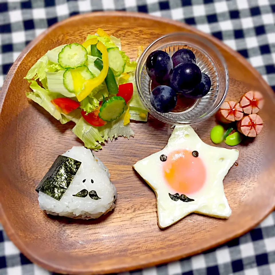 息子の朝食|キナリさん