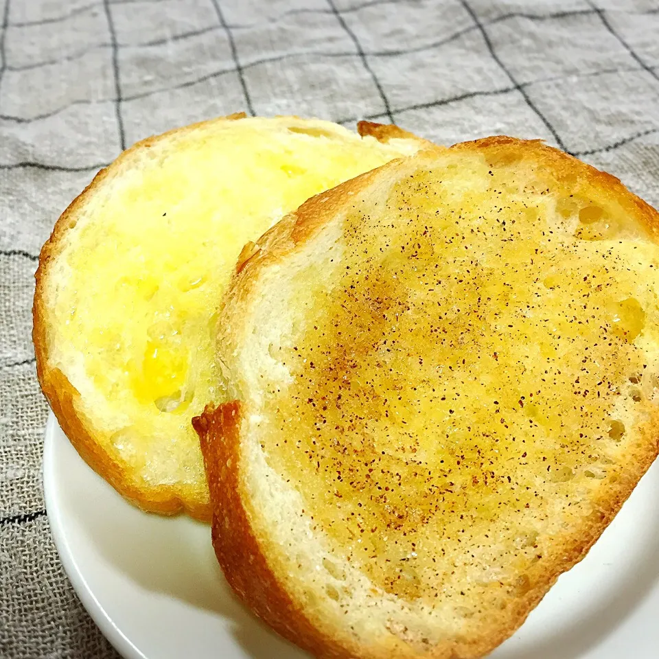 Snapdishの料理写真:朝パン  〜トースト〜|アッツさん