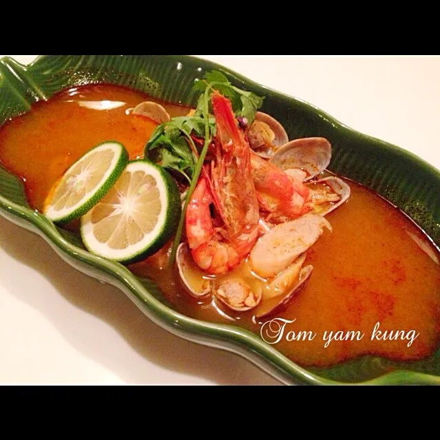 Snapdishの料理写真:🌿♡Tom yam kung♡🌿|miffy・x・さん