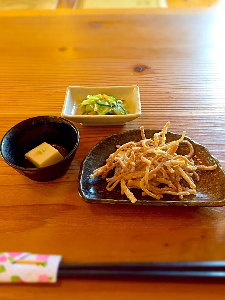 うどんそば屋さんの前菜②|ayulotteさん