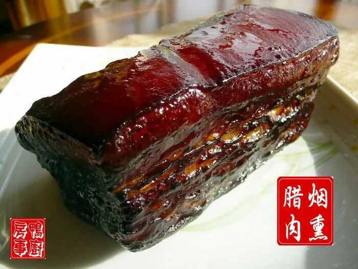 smoked cured pork belly...烟熏酱肉|steven z.y.さん