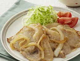 豚肉の塩こうじ生姜焼き|ハナマルキさん