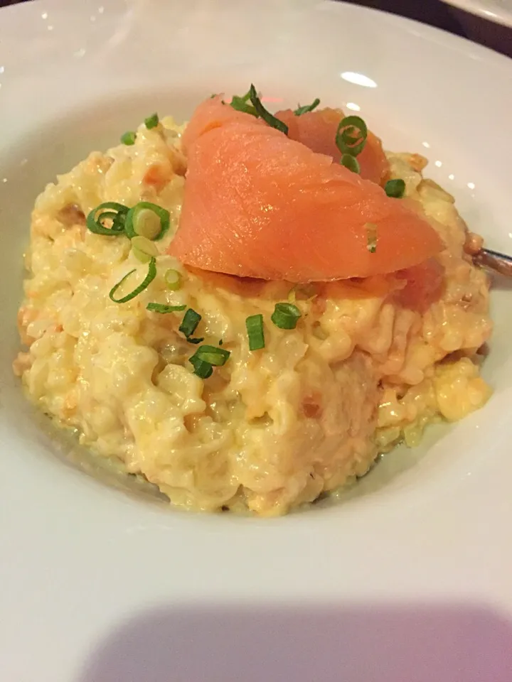 smoked salmon risotto|Reiko Araiさん