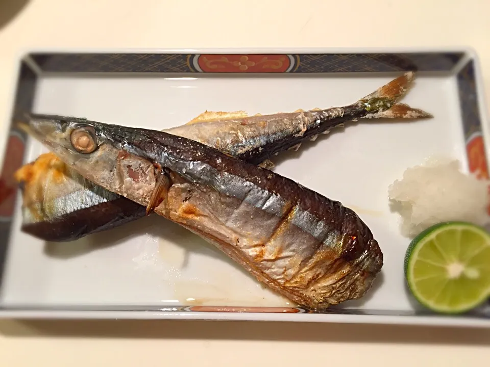 秋刀魚の塩焼き|黒猫飲茶さん