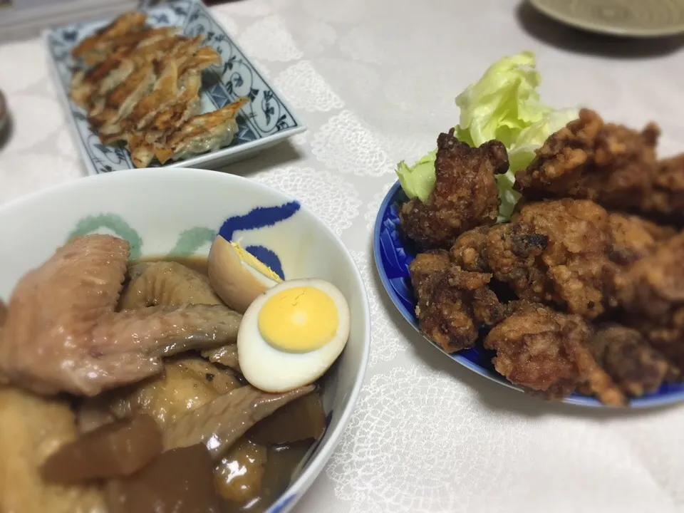 手羽先 唐揚げ 餃子|Rinさん