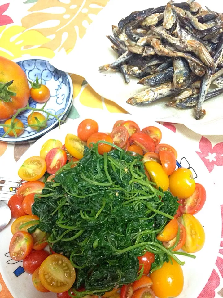 Bitter Gourd Leafy Tomato Salad|🍑Foodtrip Unlimited🍴さん