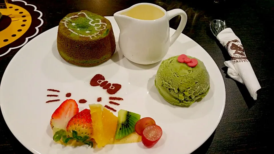 Matcha Lava cake|mimibuiさん