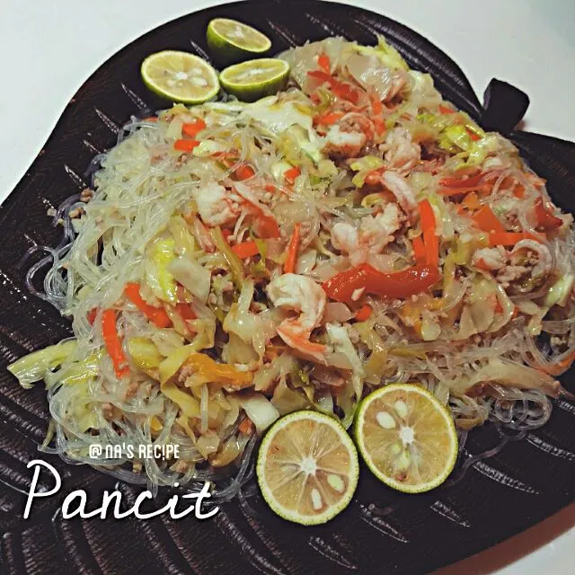 冷蔵庫にあった物でフィリピン料理のPancit(パンシット＝春雨の炒め物)作りましたん☺|Kashimanakitchenさん