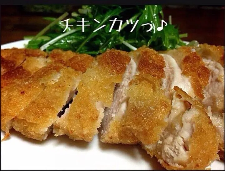 鶏胸肉でしっとりチキンカツ♪|さゆりさん