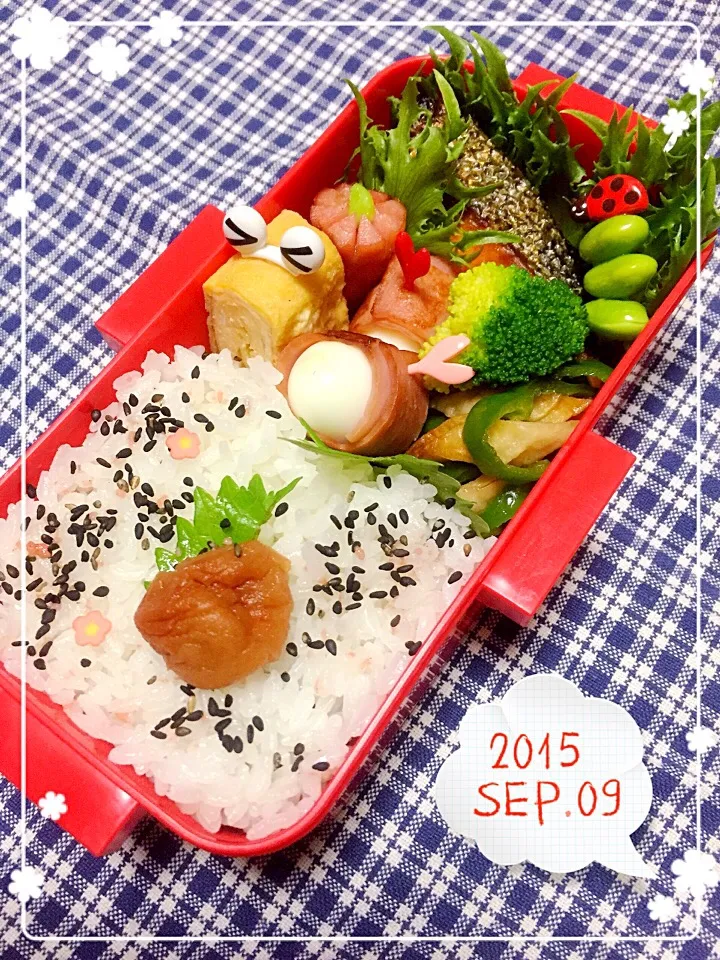 Snapdishの料理写真:高1娘のお弁当|Chiekoさん