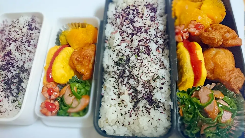 Snapdishの料理写真:2015/09/09 唐揚げお弁当💮|あんこさん