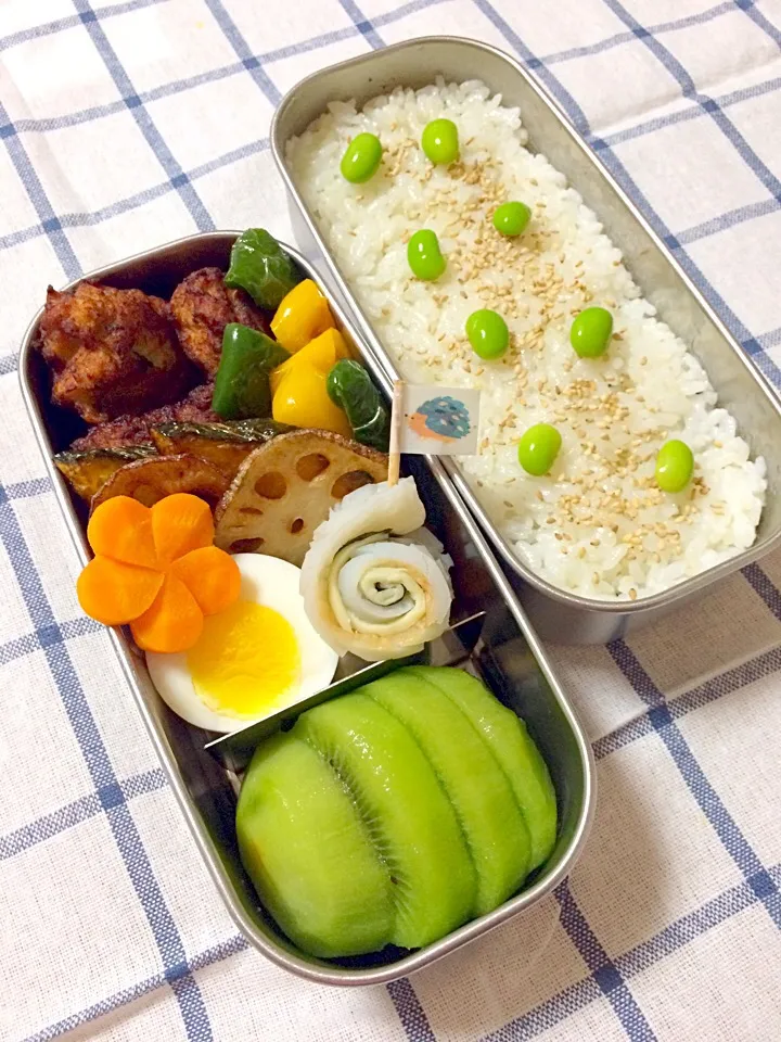 Snapdishの料理写真:旦那弁当♡|Yuriko  Otsuboさん