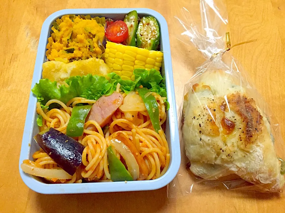 ナポリタンと、リュスティック弁当(*^^*)|sachiさん