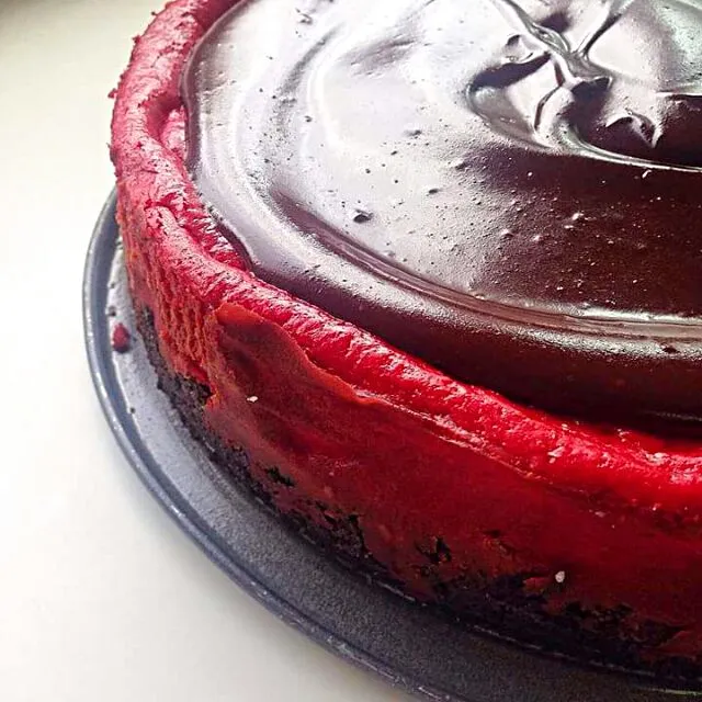 red velvet chocolate cheesecake|CHUENCHAIさん