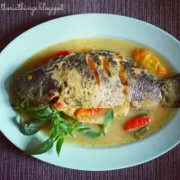 Gulai Ikan Mas a la Gulai Kepala Ikan Mas Agus|TheRiaThingsさん