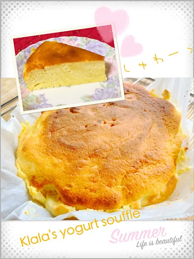 くららさんの料理 ドライマンゴーでヨーグルトスフレケーキ☆|cocoaさん